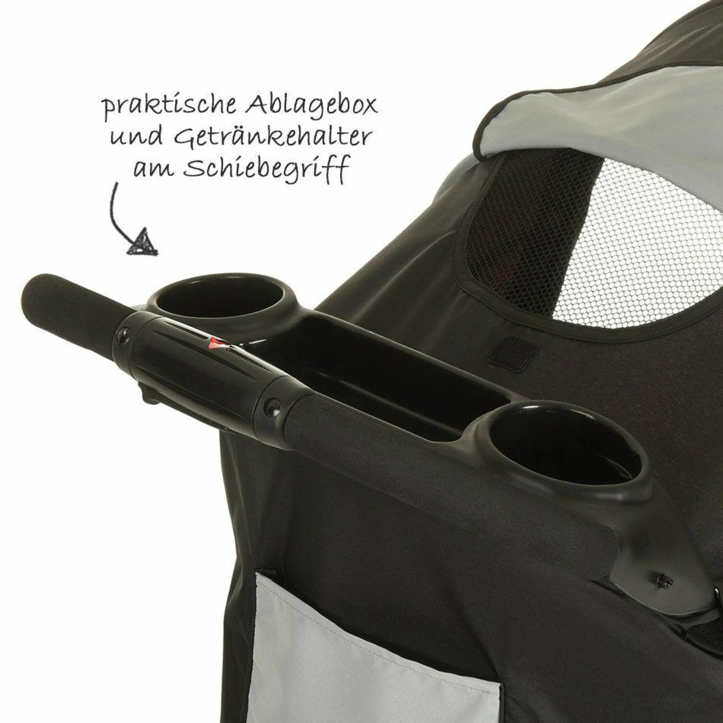 Buggy Shopper Neo II - Caviar Silver