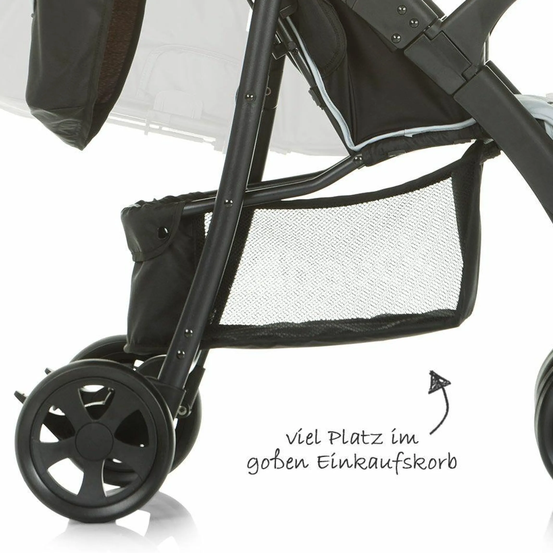Buggy Shopper Neo II - Caviar Silver