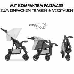 Buggy Shopper Neo II inkl. XXL Zubehörpaket & Fehn Spieltier - Grey