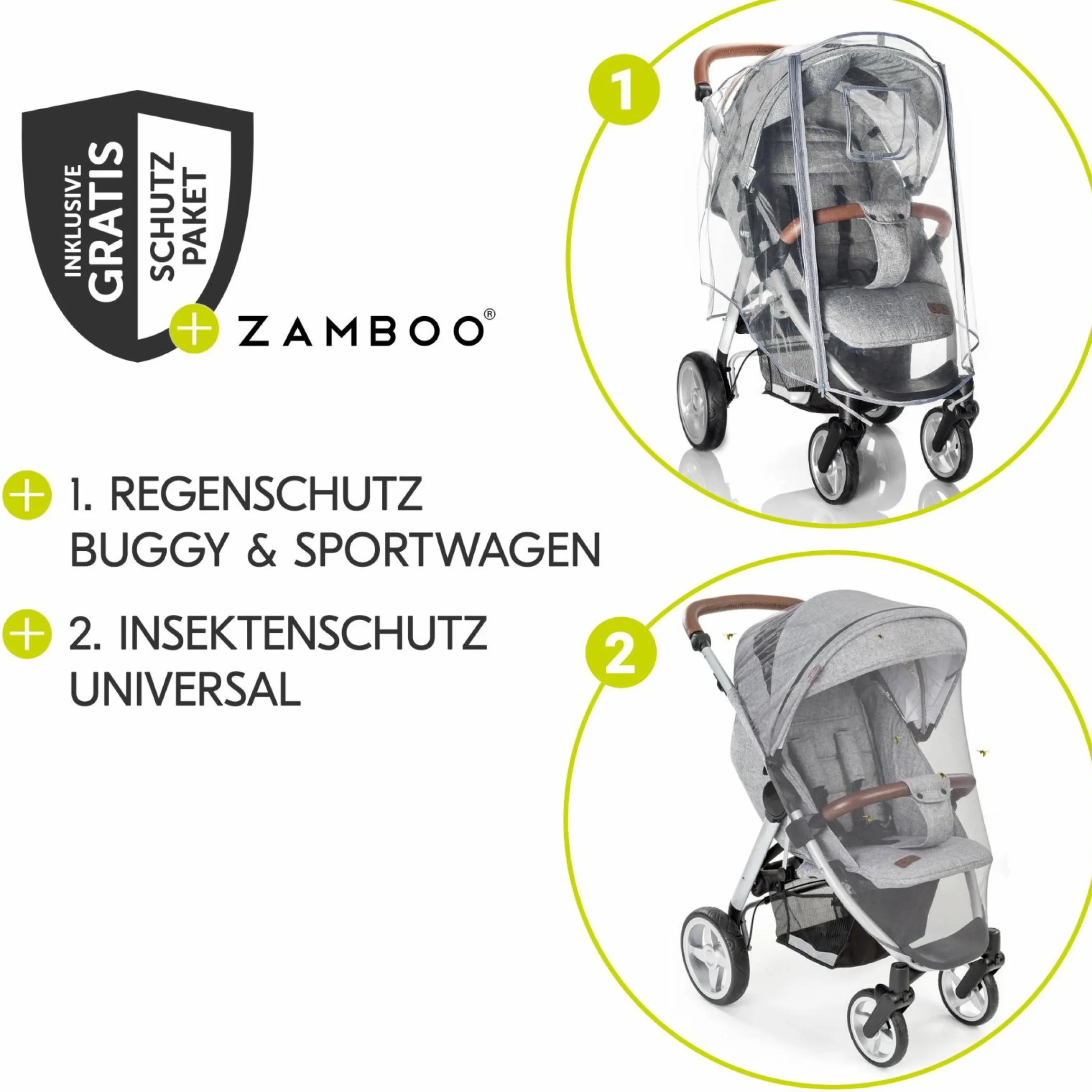 Buggy Sport inkl. Schutzpaket - Red