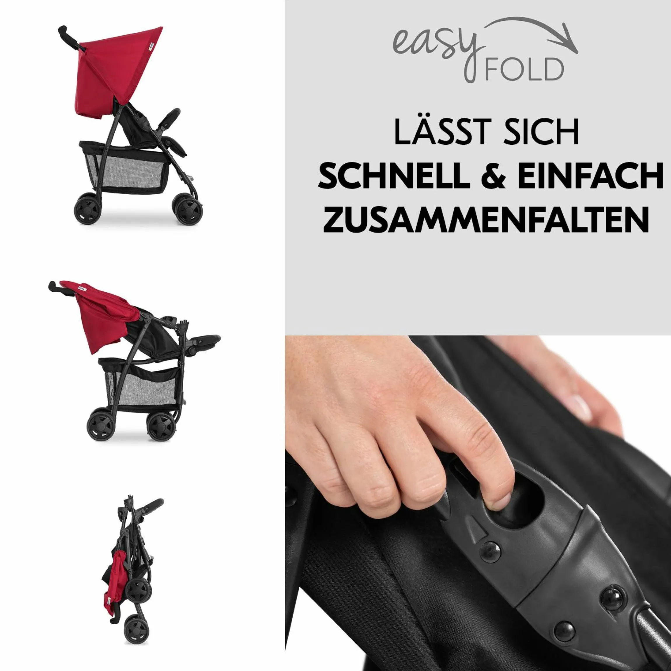 Buggy Sport inkl. Schutzpaket - Red