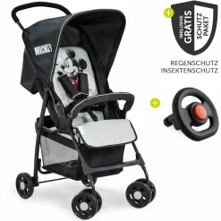 Buggy Sport inkl. XXL Zubehörpaket & Buggy-Lenkrad - Mickey Stars