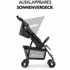 Buggy Sport inkl. XXL Zubehörpaket & Buggy-Lenkrad - Mickey Stars
