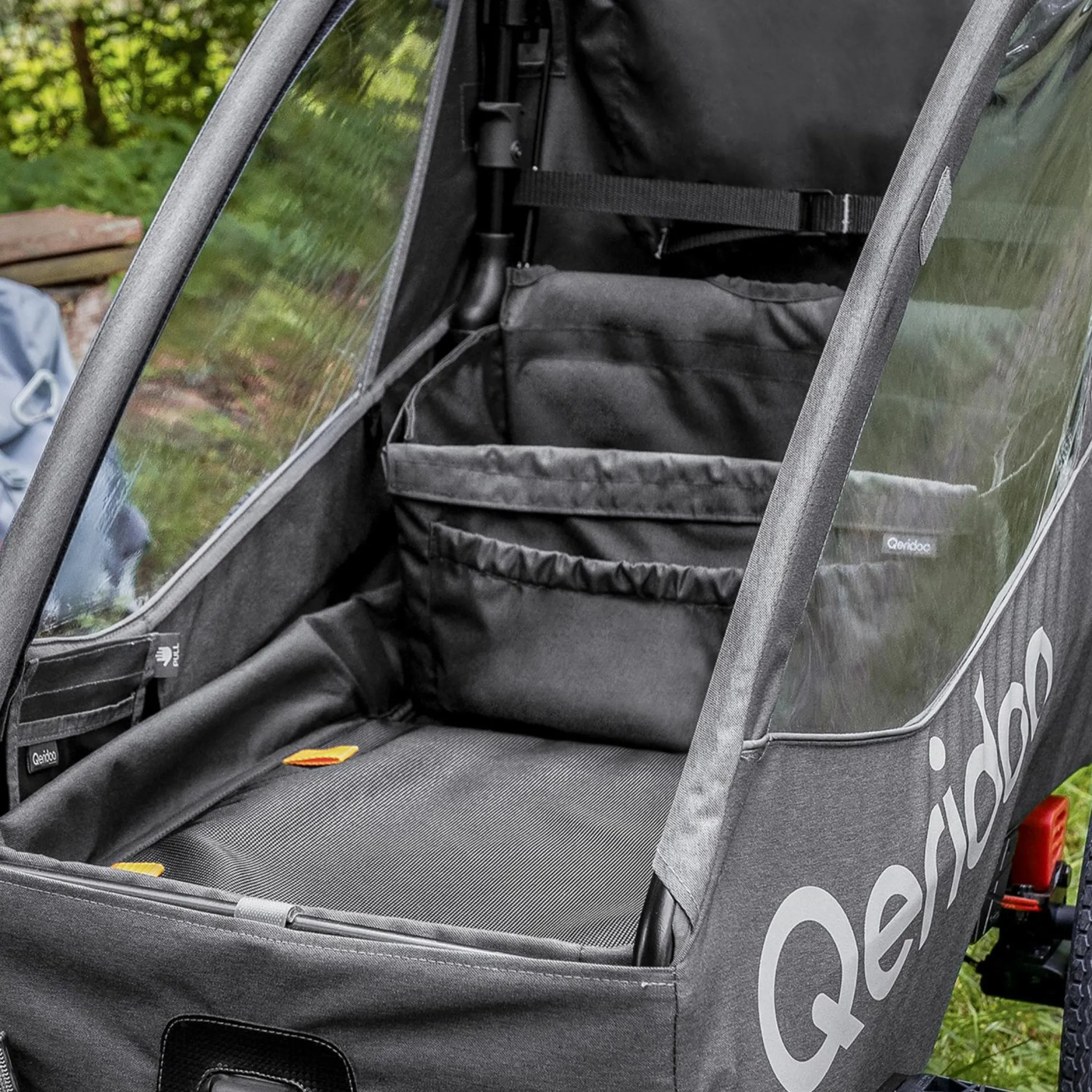 Cargo Einlegeplatte für Zweisitzer - Schwarz