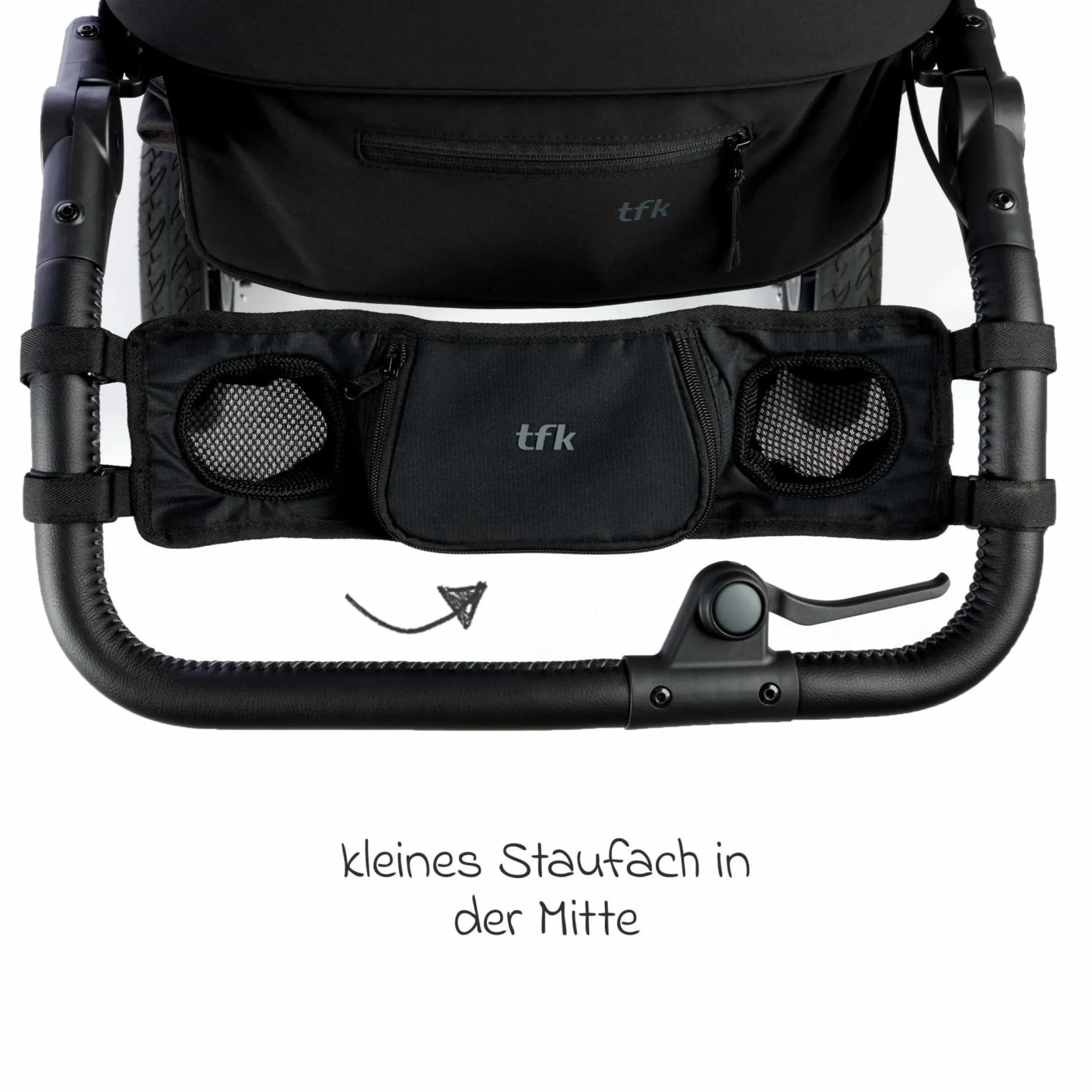 Cupholder breit für Mono 3, Mono 4 & Pro - Schwarz - Kollektion 2025