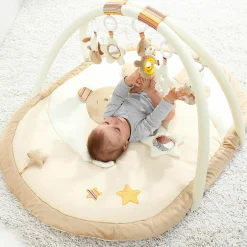 3D Activity-Decke Teddy - Rainbow + GRATIS Strampler & Shirt- Let´s have a Party