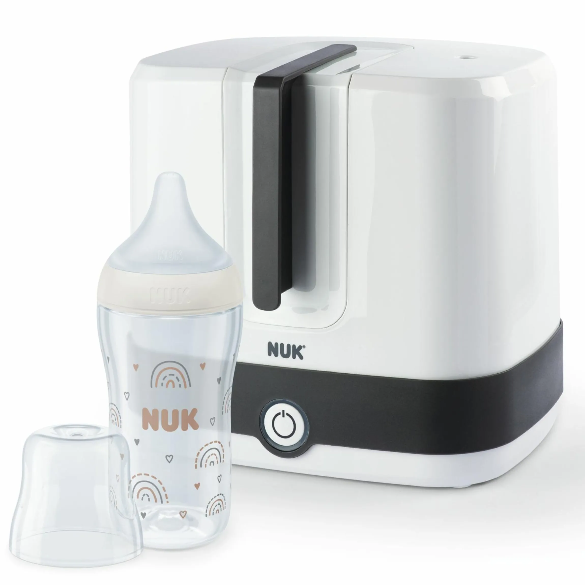 Dampfsterilisator Vario Express + Gratis PP-Flasche Perfect Match 260 ml