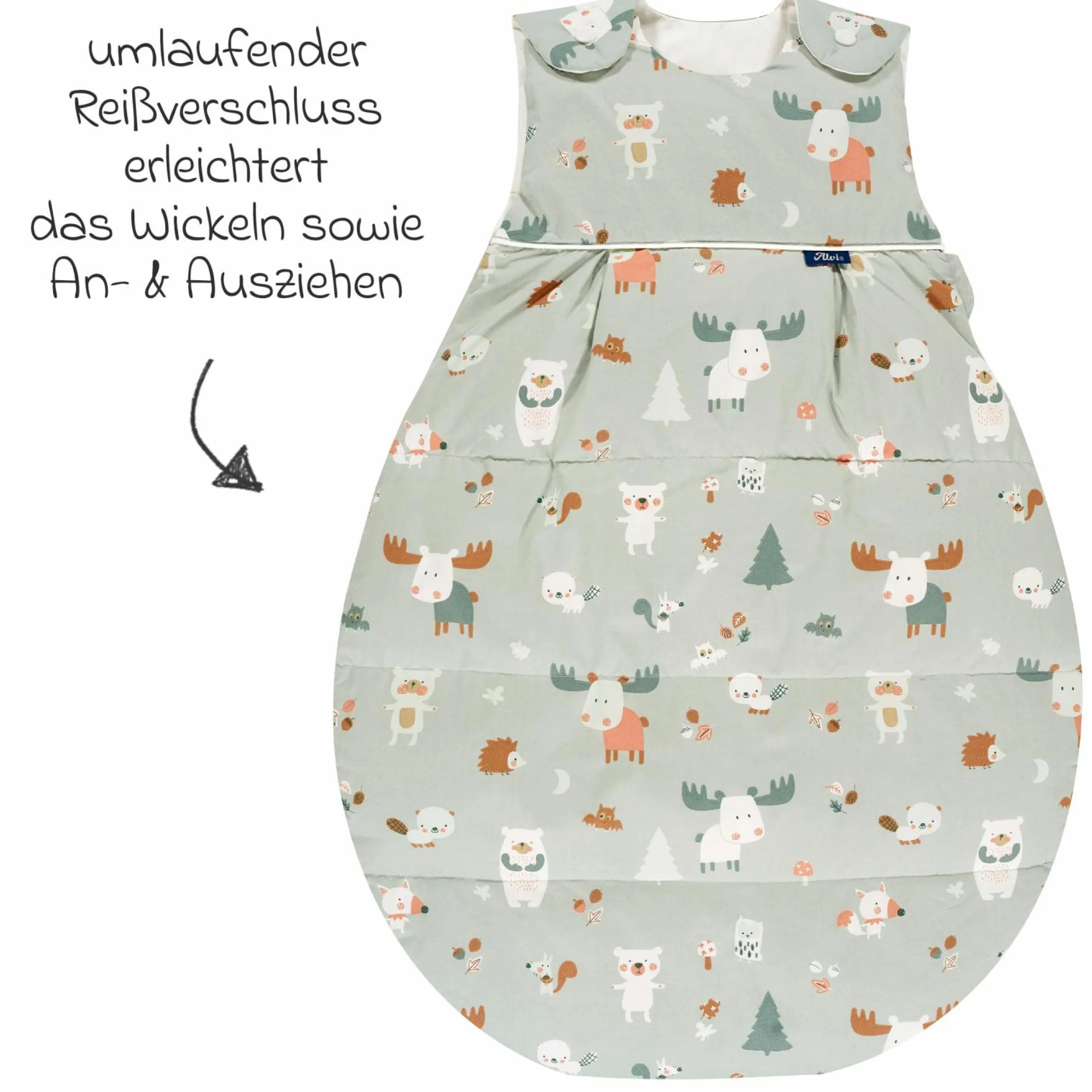 Daunen-Schlafsack - Baby Forest - Gr. 70 cm