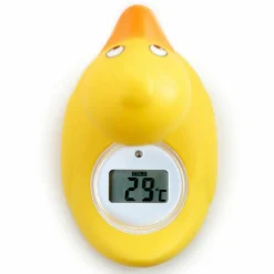 Digitales Badethermometer - Ente - Gelb