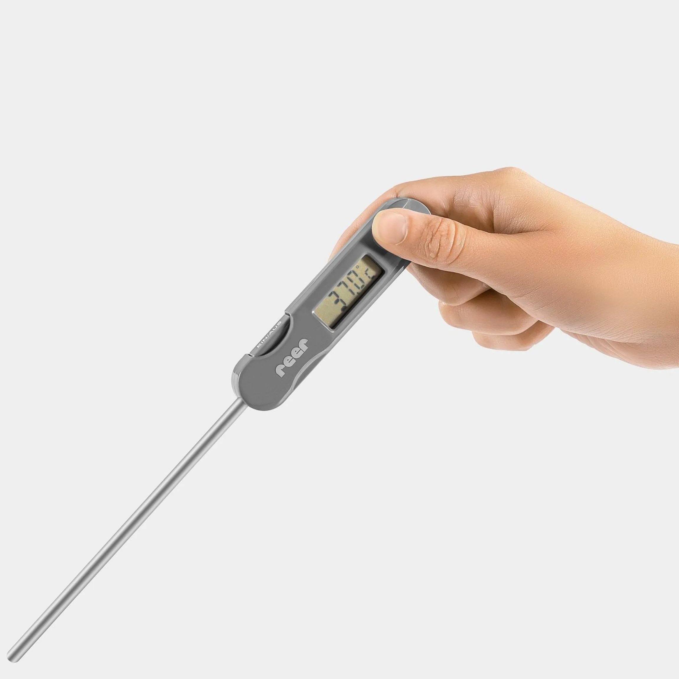 Digitales Flaschenthermometer FoodTemp - Grau