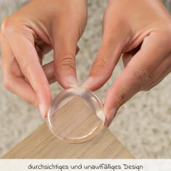 Eckenschutz 4er Pack inkl. Klebeband - Transparent