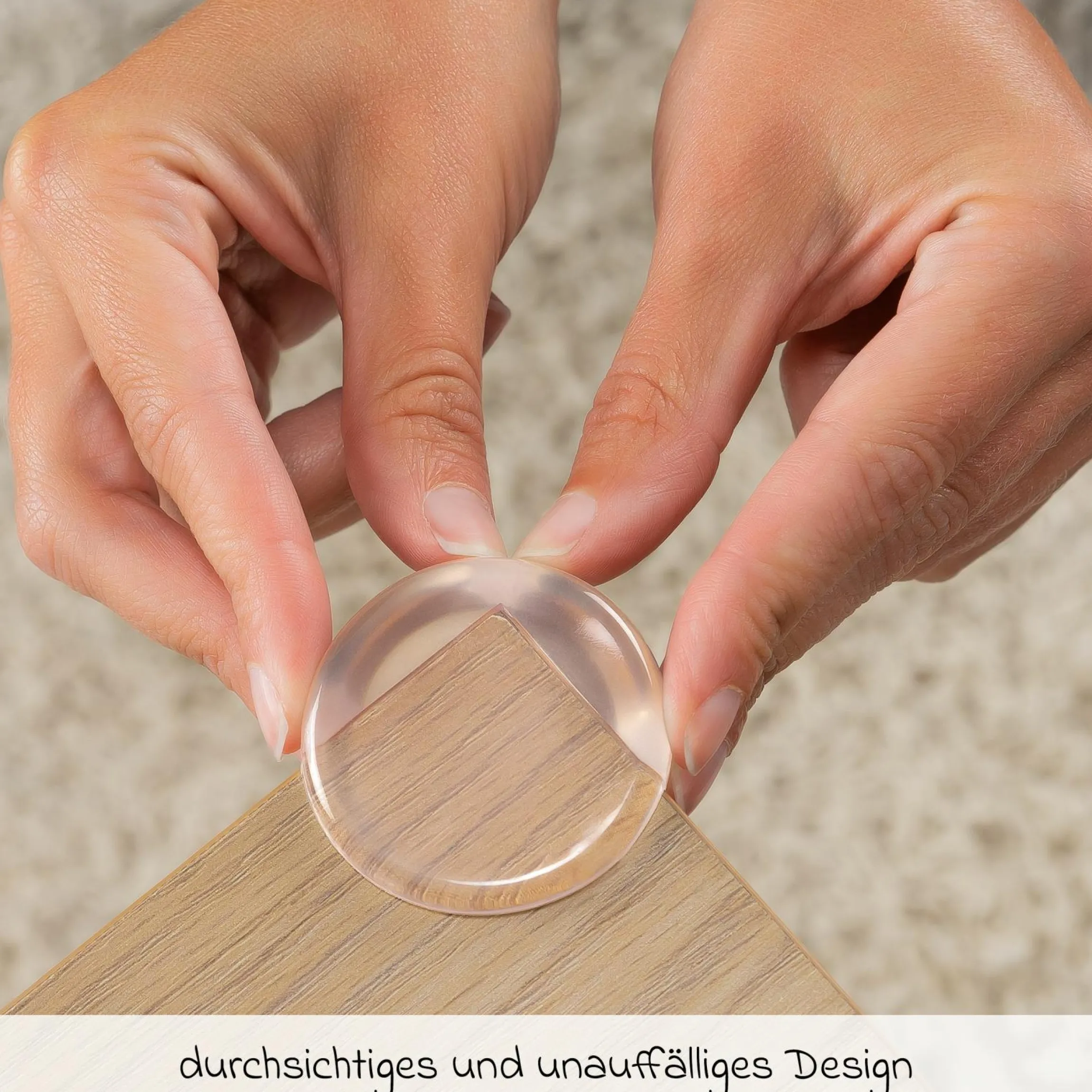 Eckenschutz 4er Pack inkl. Klebeband - Transparent