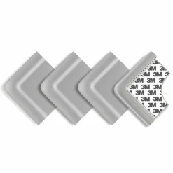 Eckenschutz Soft 4er Pack zum Kleben - Grau