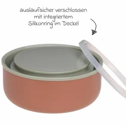 Edelstahl Behälter Food Jar - Happy Prints - Caramel