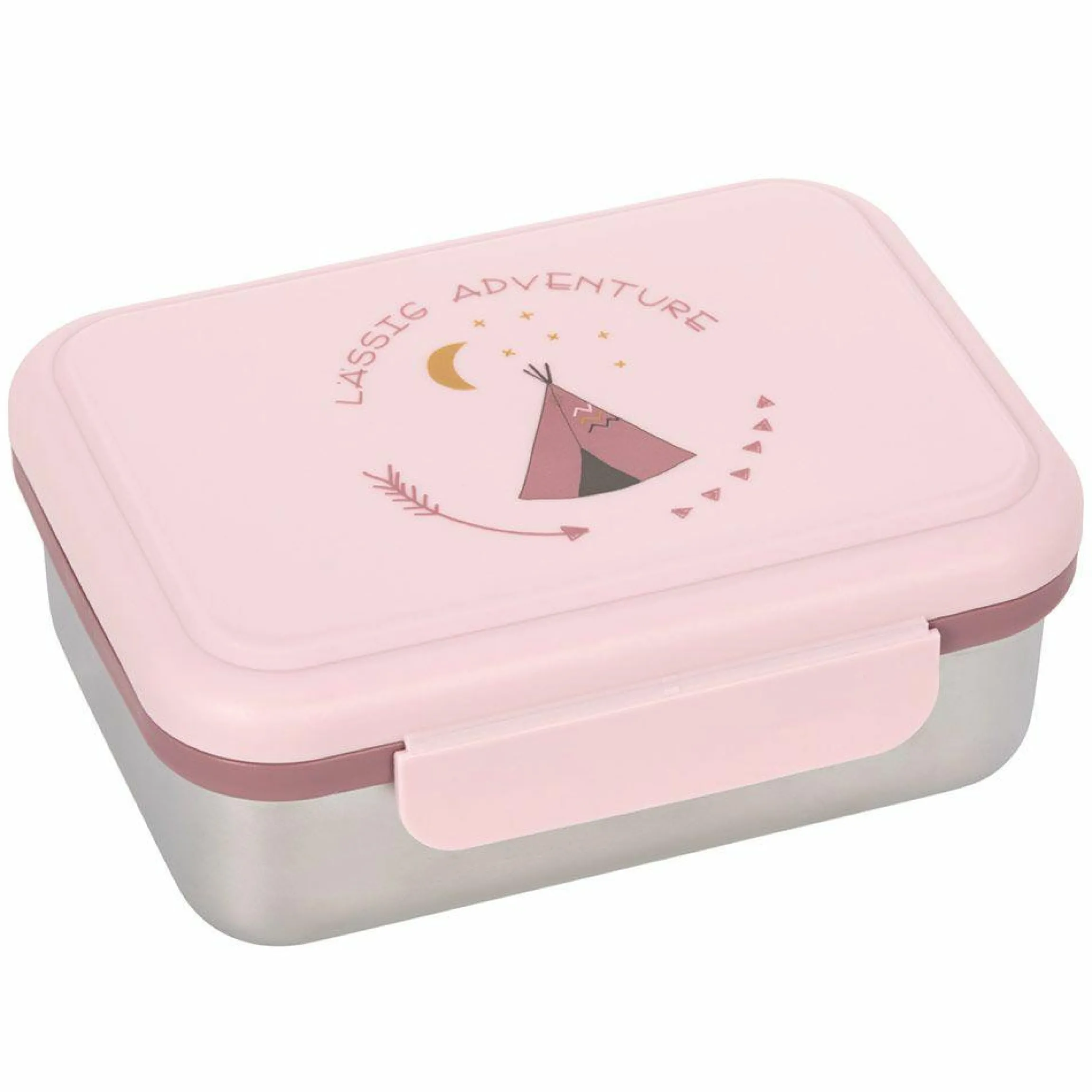 Edelstahl-Brotdose Lunchbox - Adventure Tipi