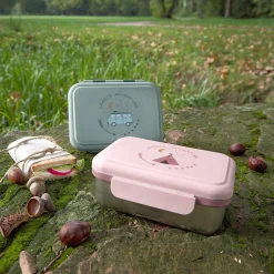 Edelstahl-Brotdose Lunchbox - Adventure Bus