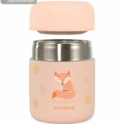 Edelstahl-Isolierbox Silky Food Thermos Mini 280 ml - Mint