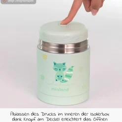 Edelstahl-Isolierbox Silky Food Thermos 600 ml - Candy