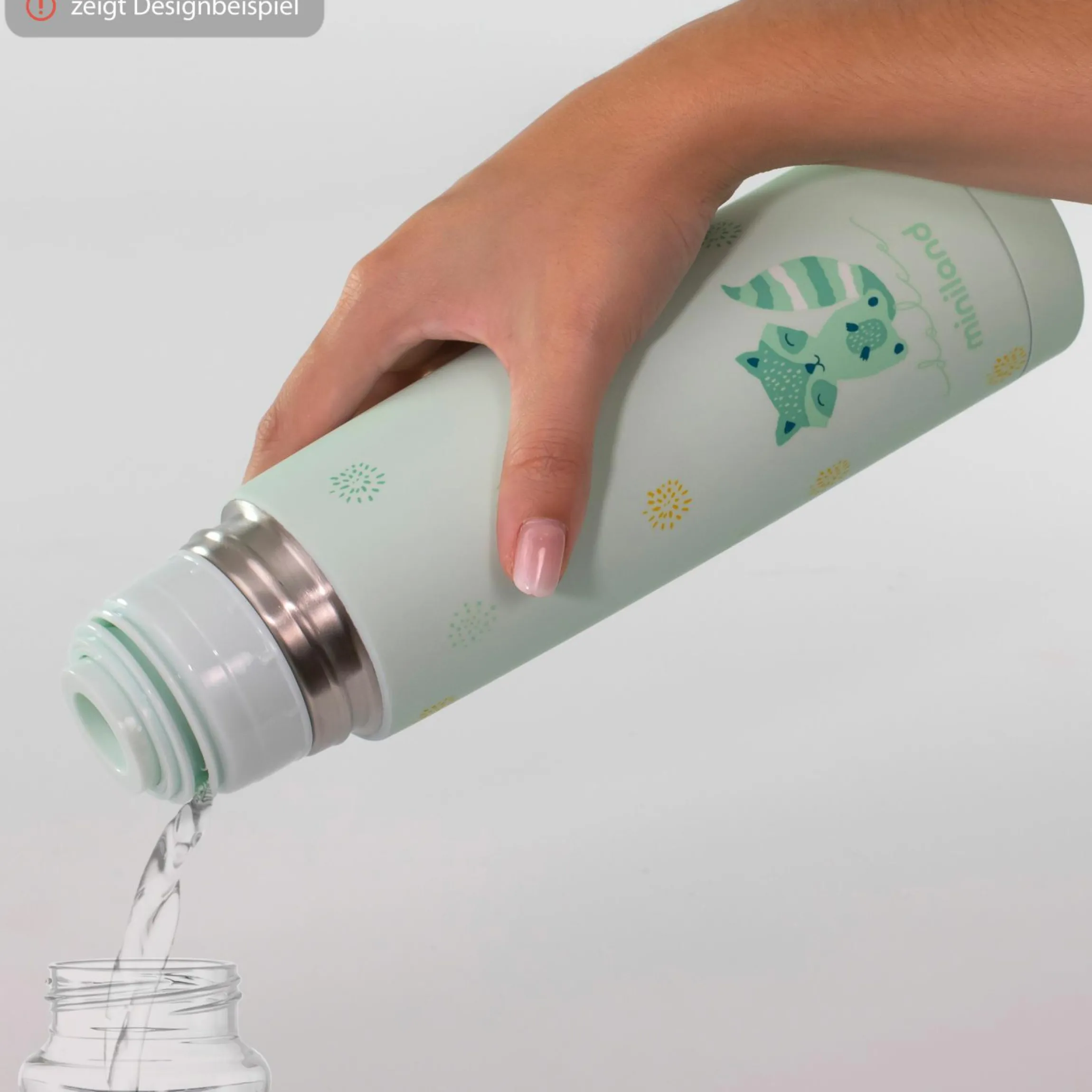 Edelstahl-Isolierflasche Silky Thermos 500 ml - Candy