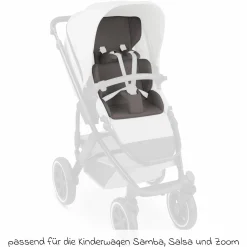 Einlagen-Set für Samba, Salsa, Zoom mit Sitzeinlage, Schultergurt & Schrittgurtpolster - Cozy - Falcon - Kollektion 2025