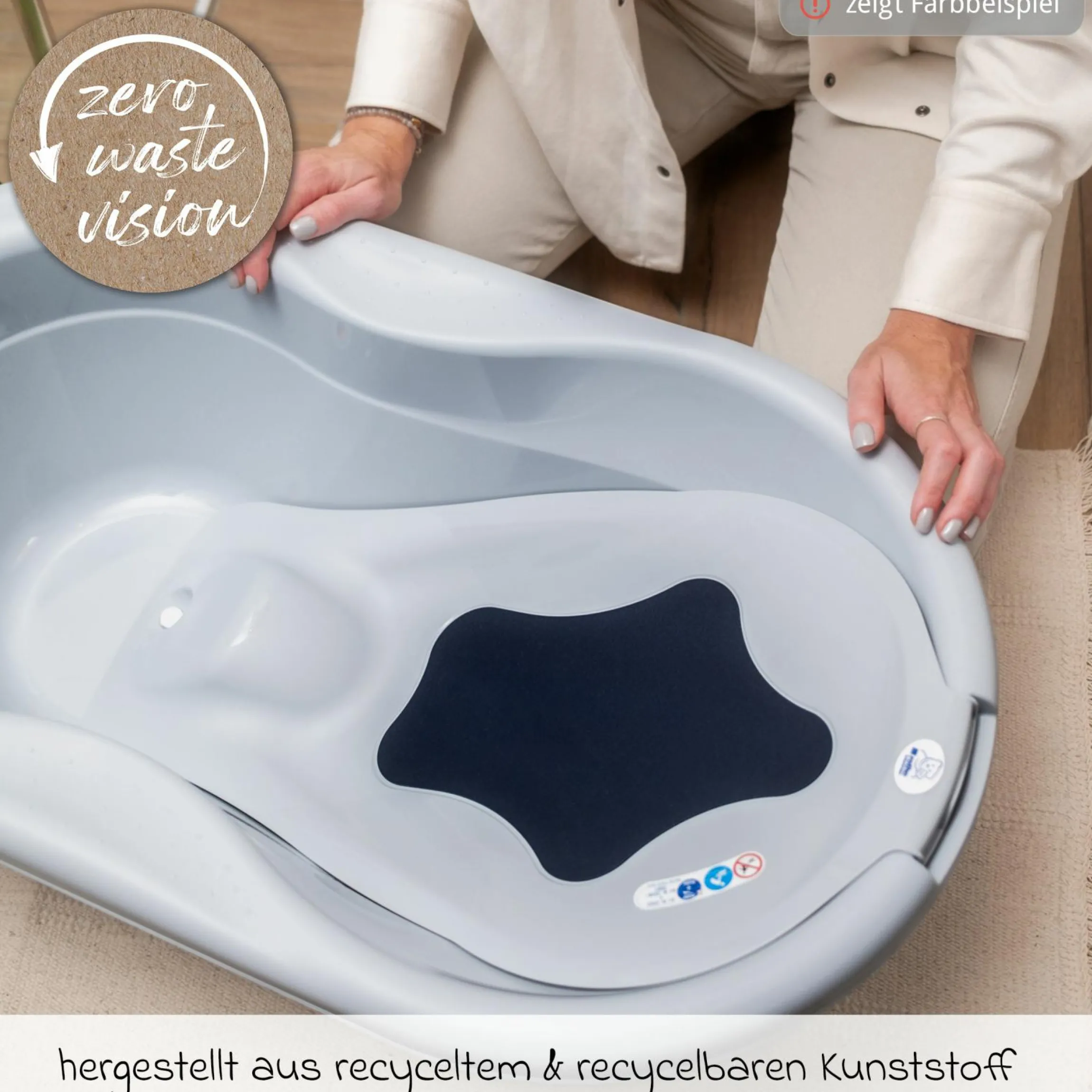 Einsatz für Baby-Badewanne Tilo - Mistletoe White