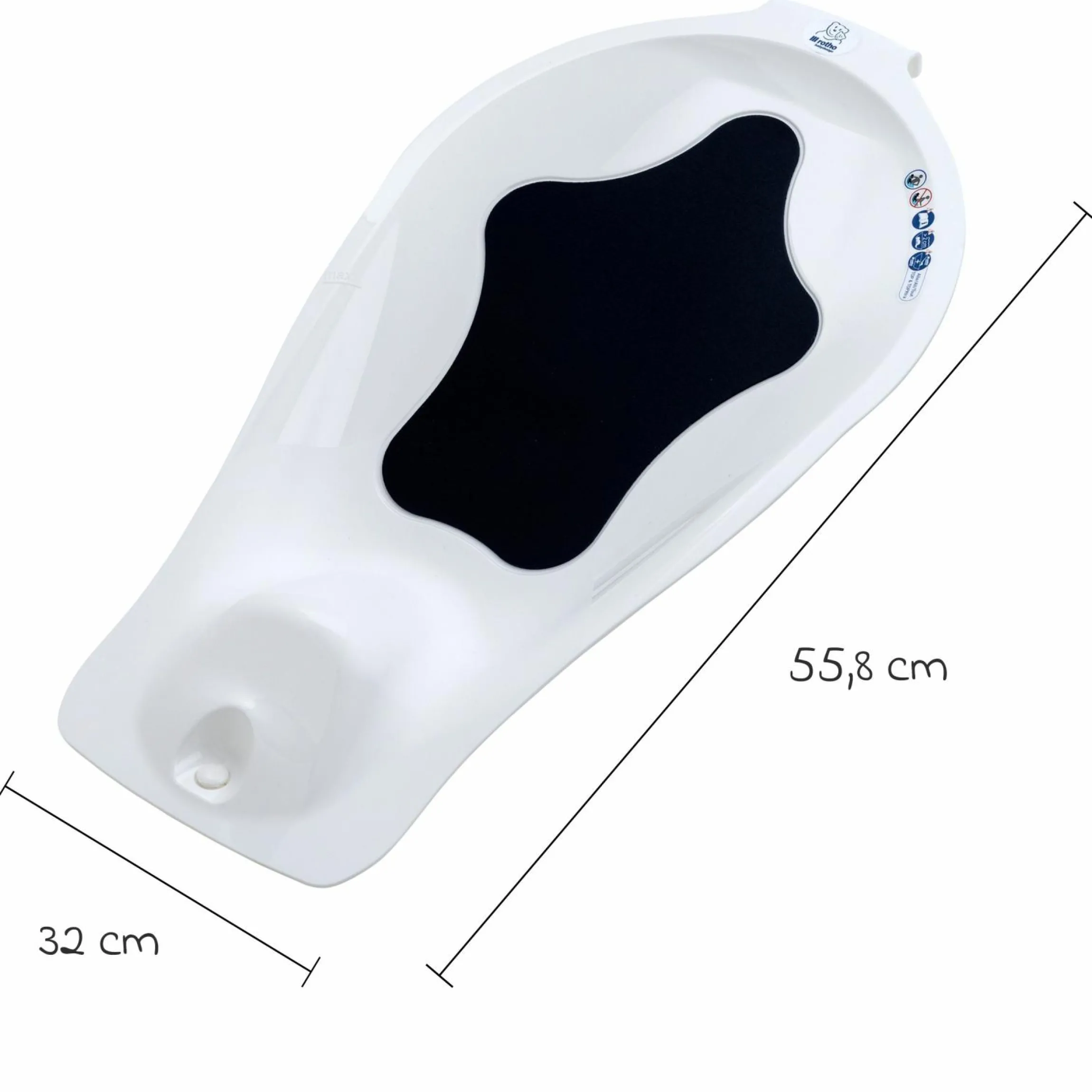 Einsatz für Baby-Badewanne Top / TopXtra - White