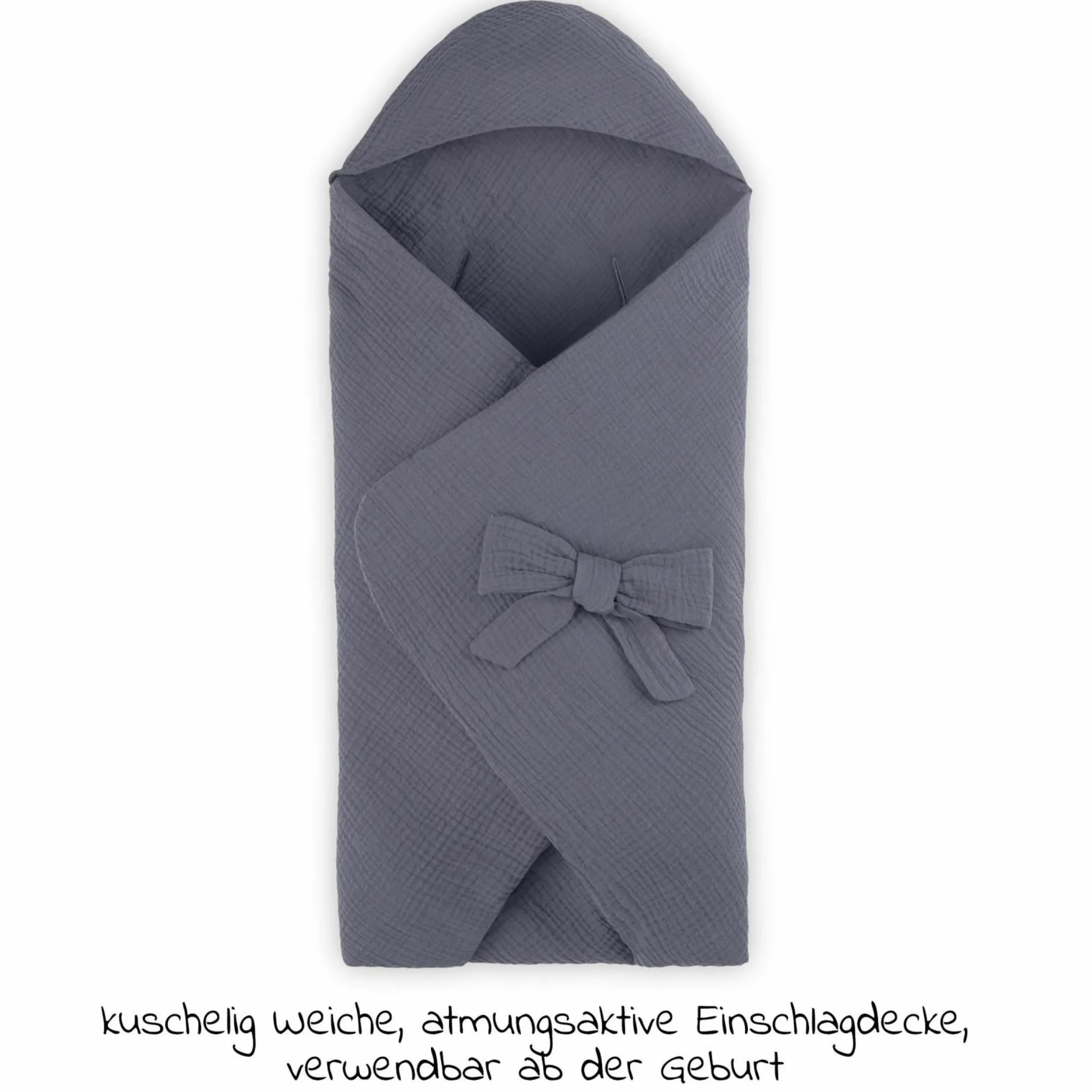 Einschlagdecke / Kuscheldecke Snuggle So Cosy - Stone