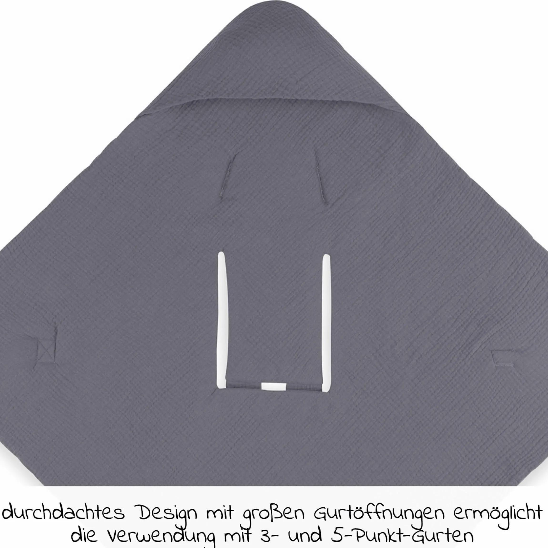 Einschlagdecke / Kuscheldecke Snuggle So Cosy - Stone