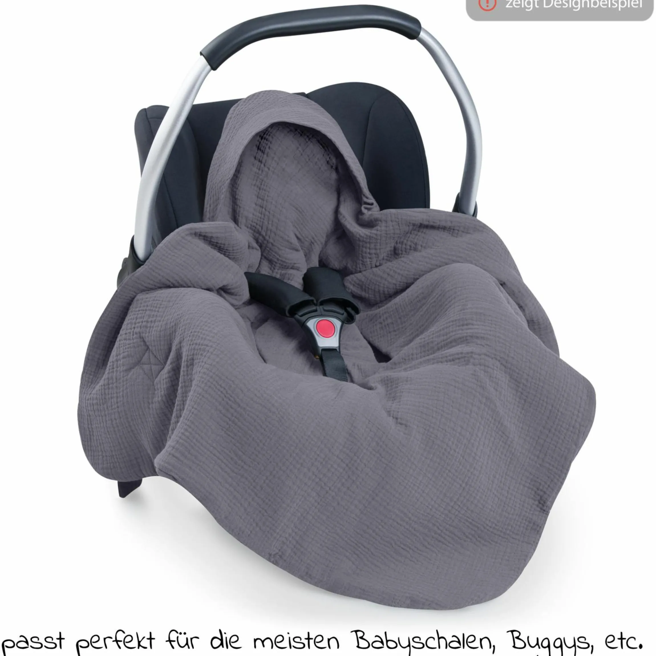 Einschlagdecke / Kuscheldecke Snuggle So Cosy - Stone