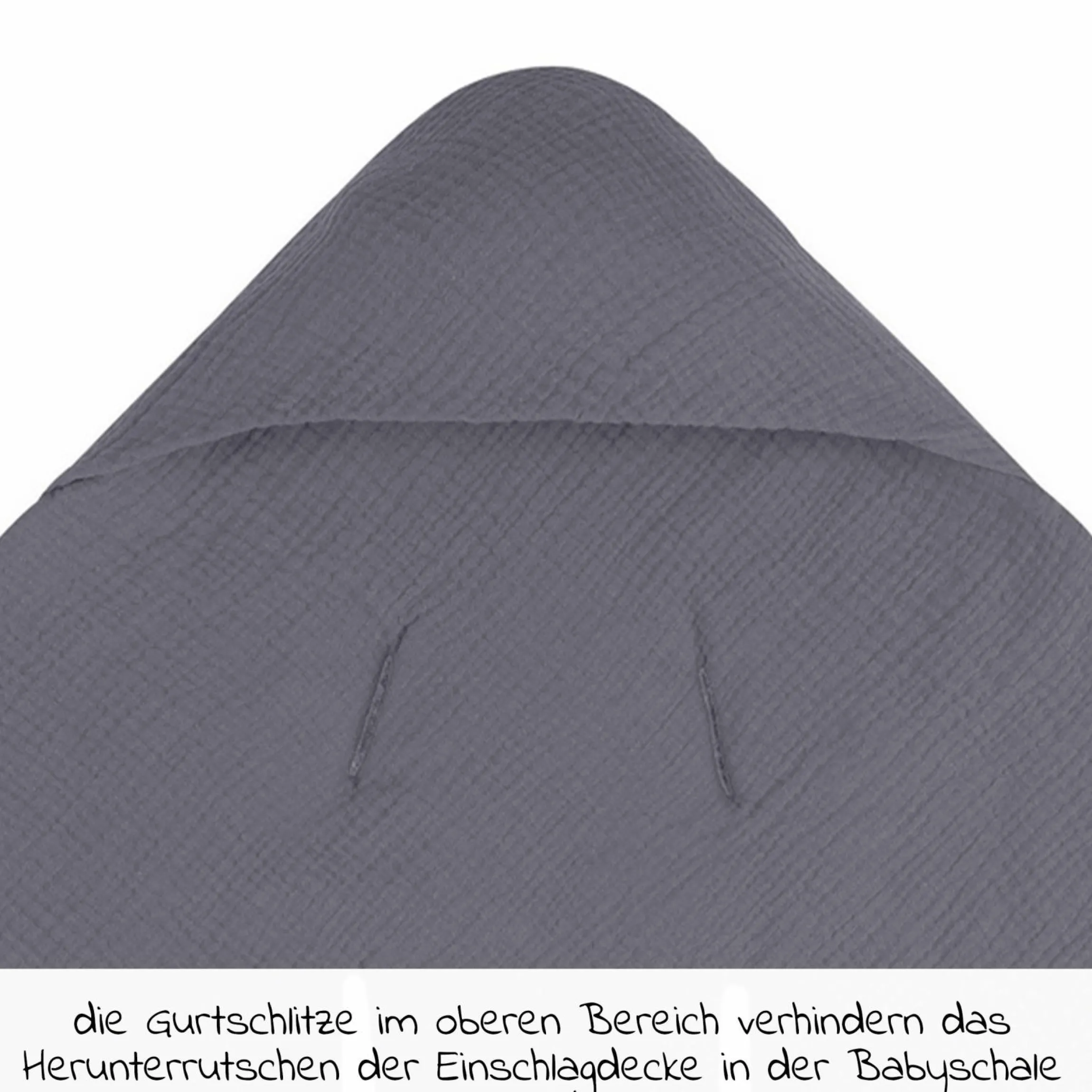 Einschlagdecke / Kuscheldecke Snuggle So Cosy - Stone