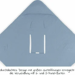 Einschlagdecke / Kuscheldecke Snuggle So Cosy - Dusty Blue