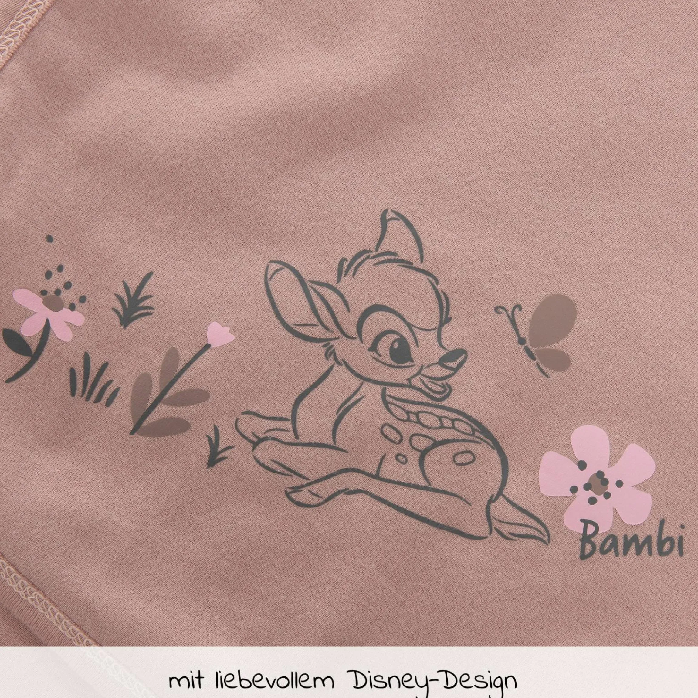 Einschlagdecke / Kuscheldecke Snuggle N Dream - Disney - Bambi Rose