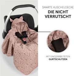 Einschlagdecke / Kuscheldecke Snuggle N Dream - Disney - Bambi Rose