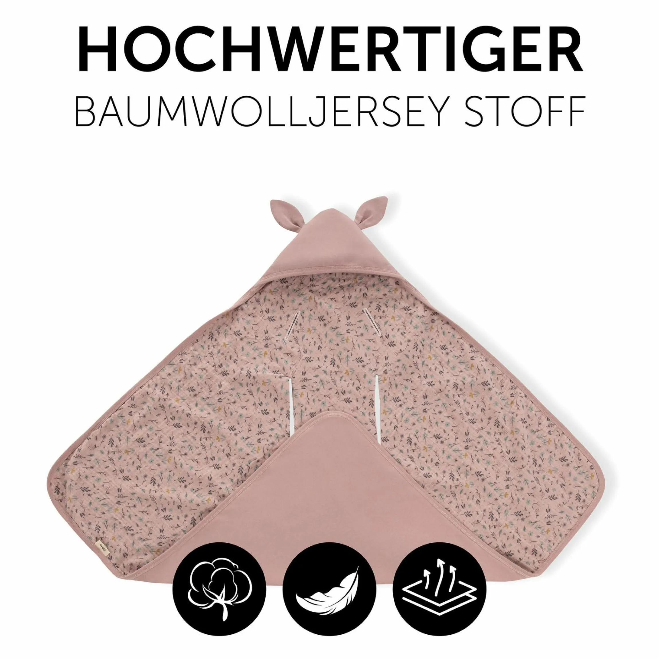 Einschlagdecke / Kuscheldecke Snuggle N Dream - Disney - Bambi Rose