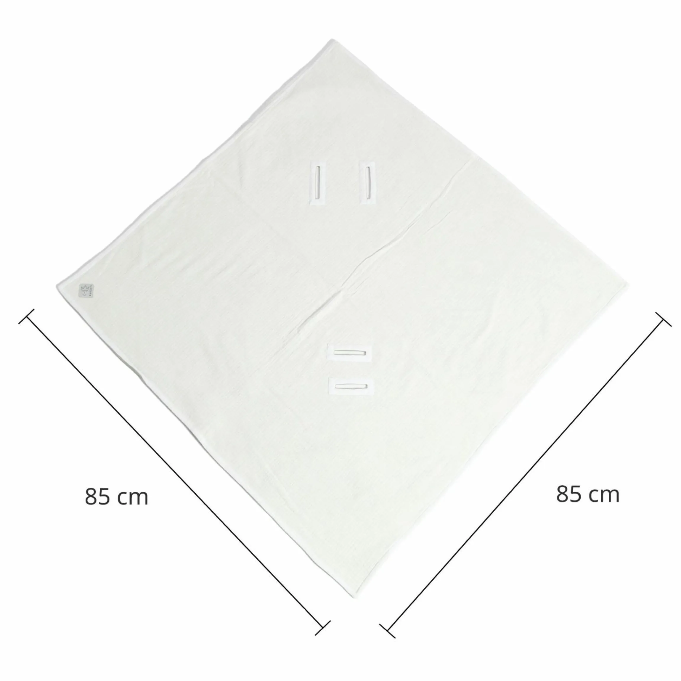 Einschlagdecke Sunny Wrap Summer für Babyschalen 85 x 85 cm - Vanille Ice