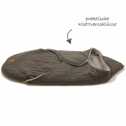 Einschlagdecke Wrappy - Knit Design - Anthrazit
