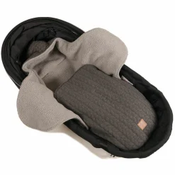 Einschlagdecke Wrappy - Knit Design - Anthrazit