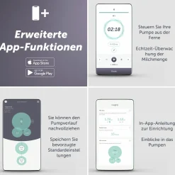 Elektrische Doppel-Milchpumpe Pump