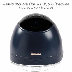 Elektrische Milchpumpe Hands-free - Nachtblau