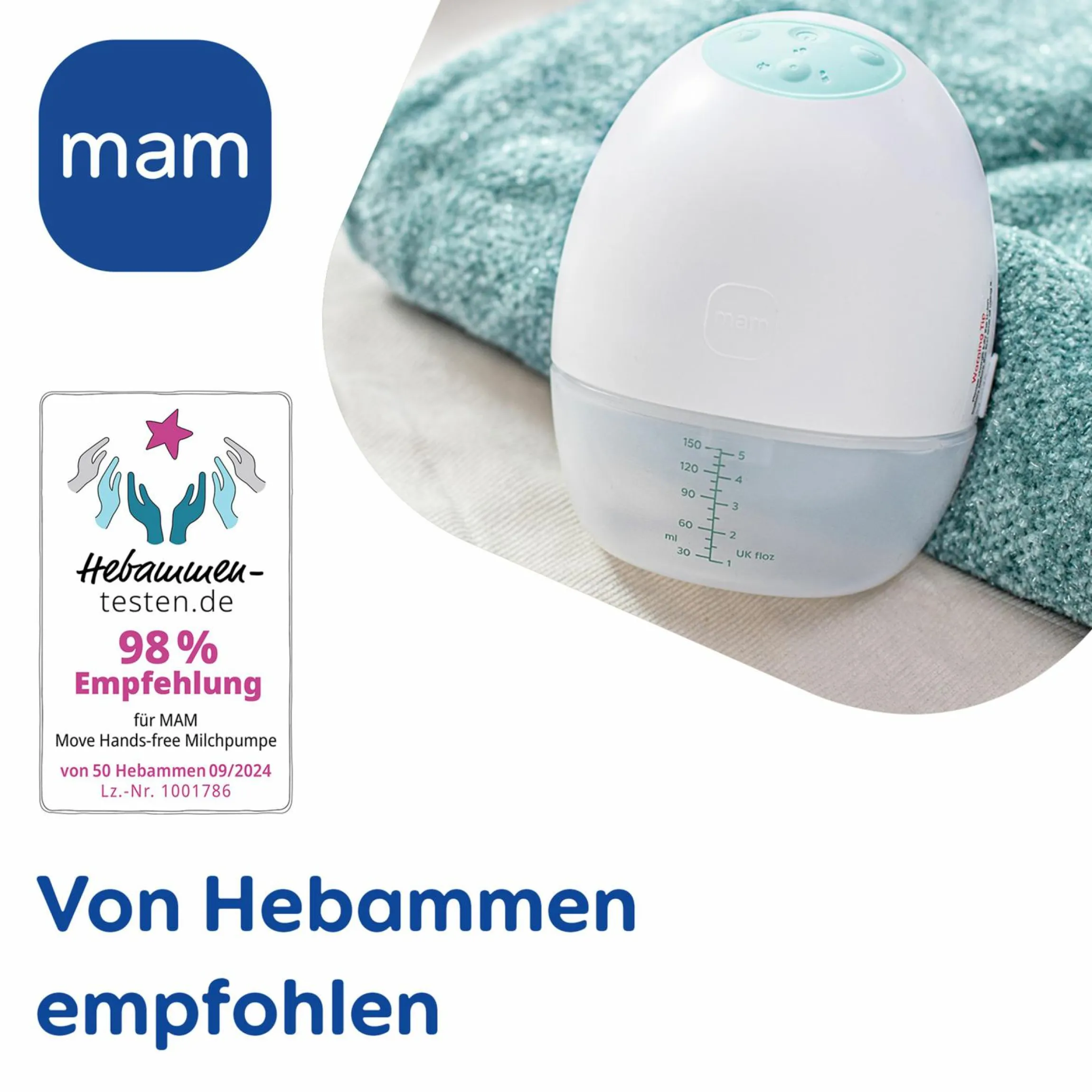 Elektrische Milchpumpe Hands-free