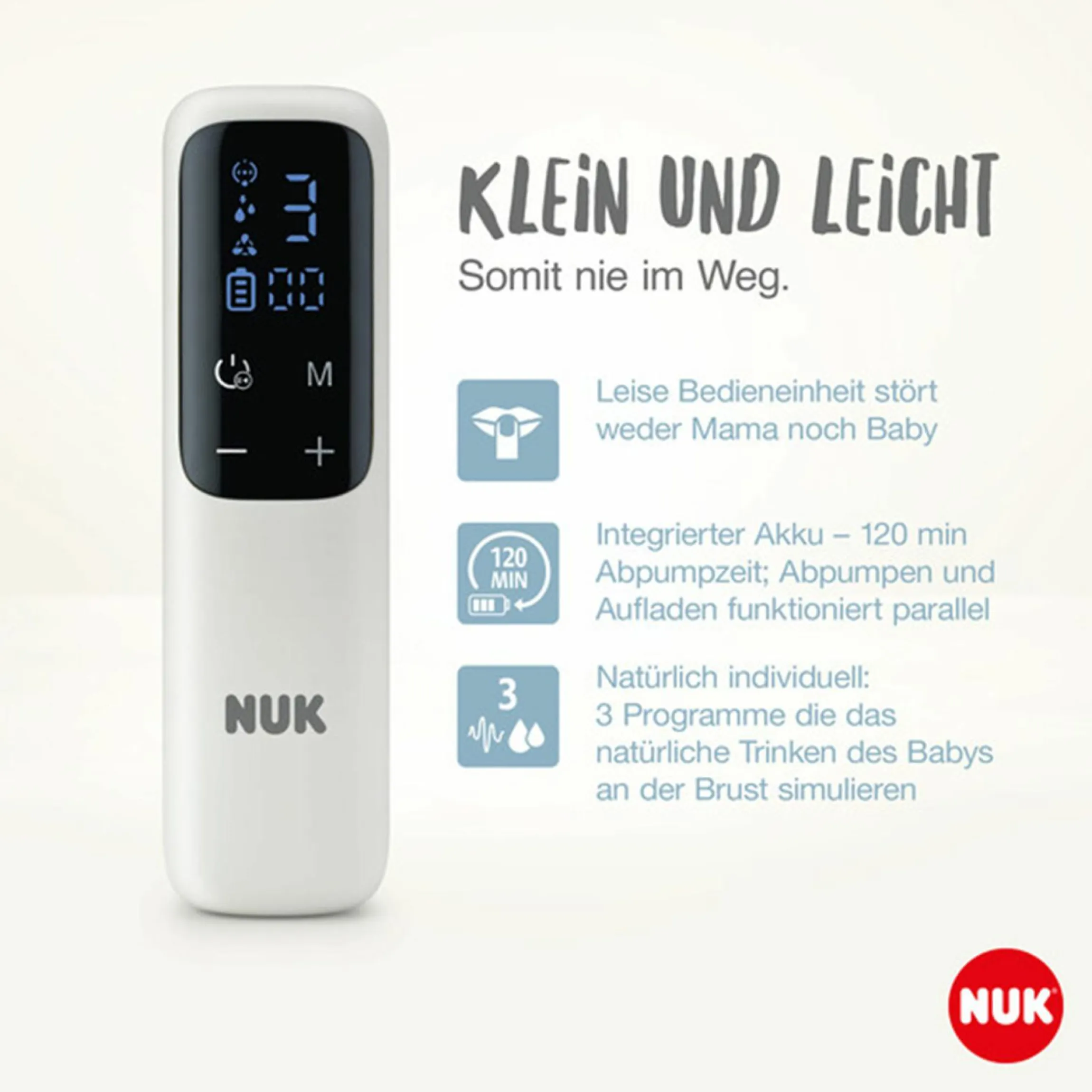 Elektrische Milchpumpe Soft&Easy