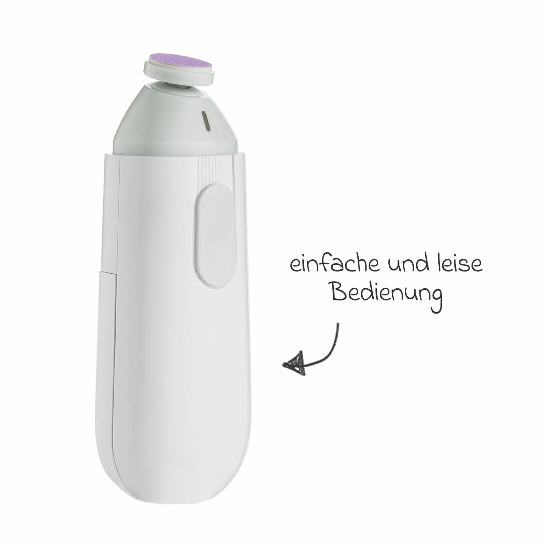 Elektrische Nagelfeile BabyCare - Weiß