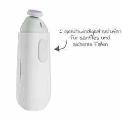 Elektrische Nagelfeile BabyCare - Weiß