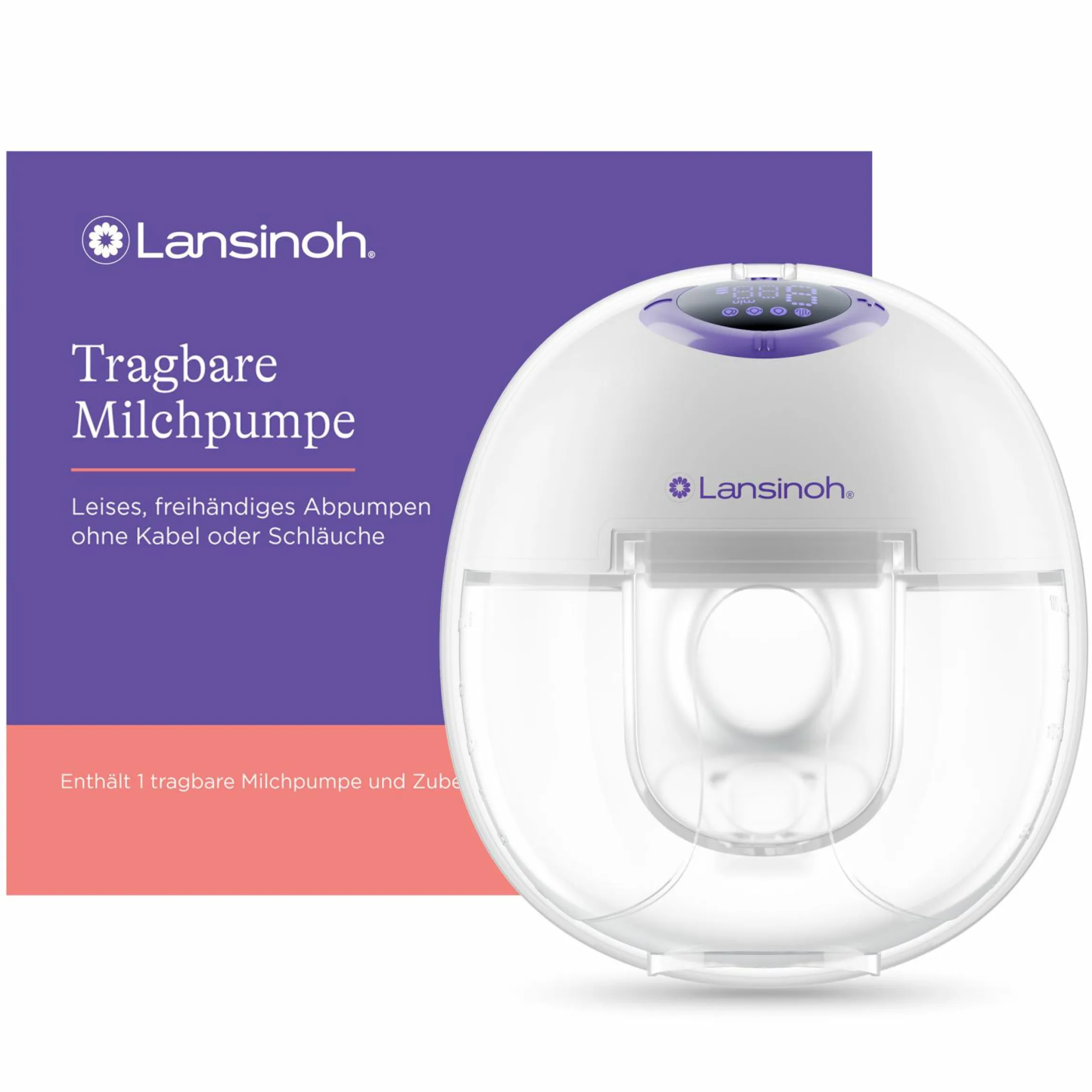 Elektrische tragbare Milchpumpe handsfree