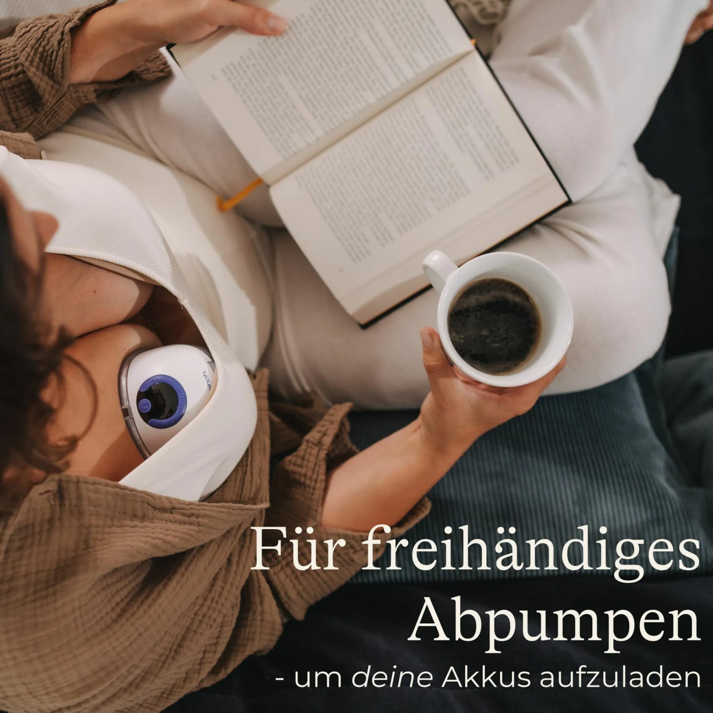 Elektrische tragbare Milchpumpe handsfree