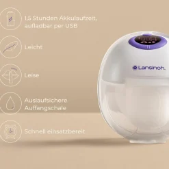 Elektrische tragbare Milchpumpe handsfree