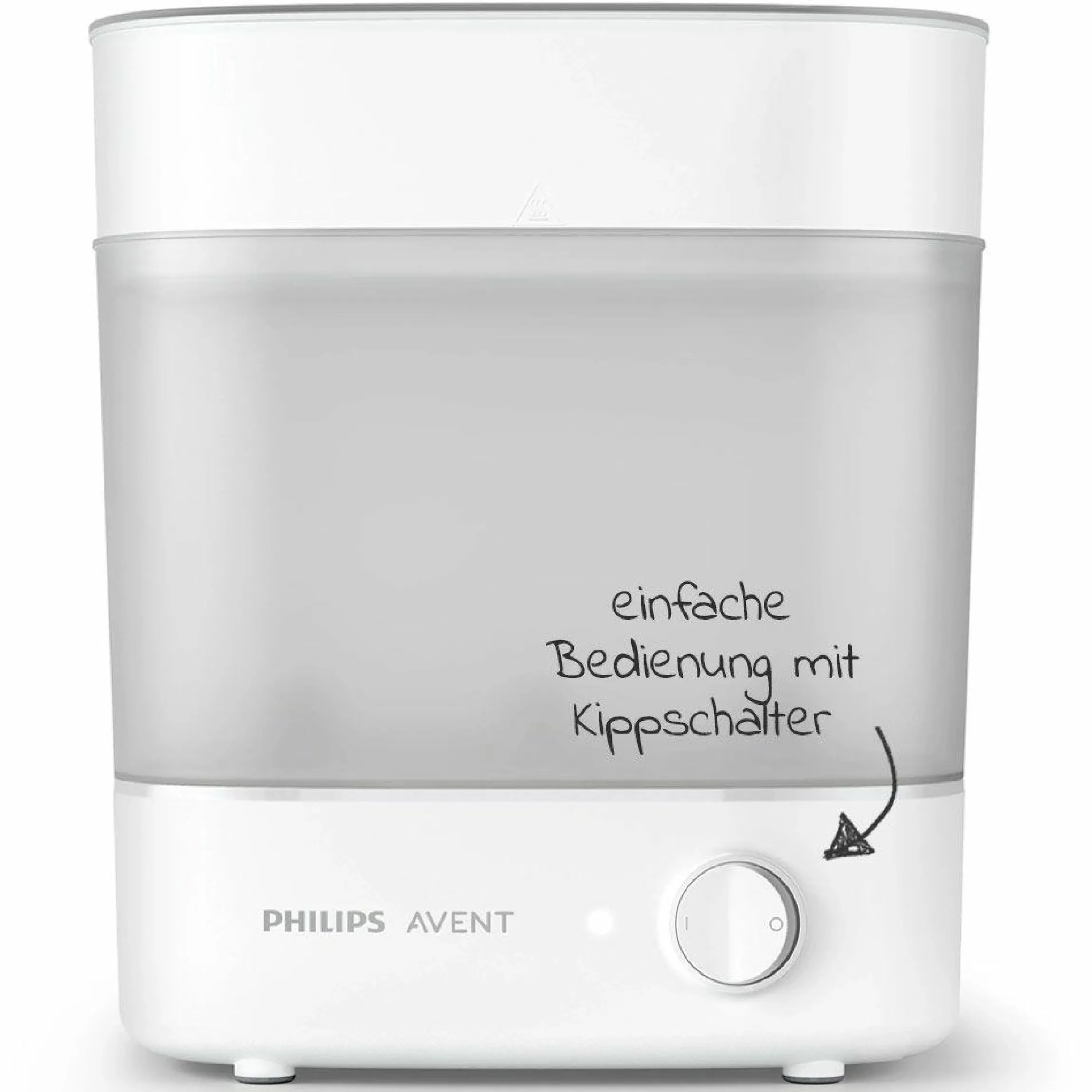 Elektrischer Dampfsterilisator 2-in-1 - SCF291/00