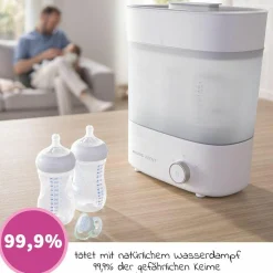 Elektrischer Dampfsterilisator 3-in-1 - SCF293/00 mit Trockenfunktion