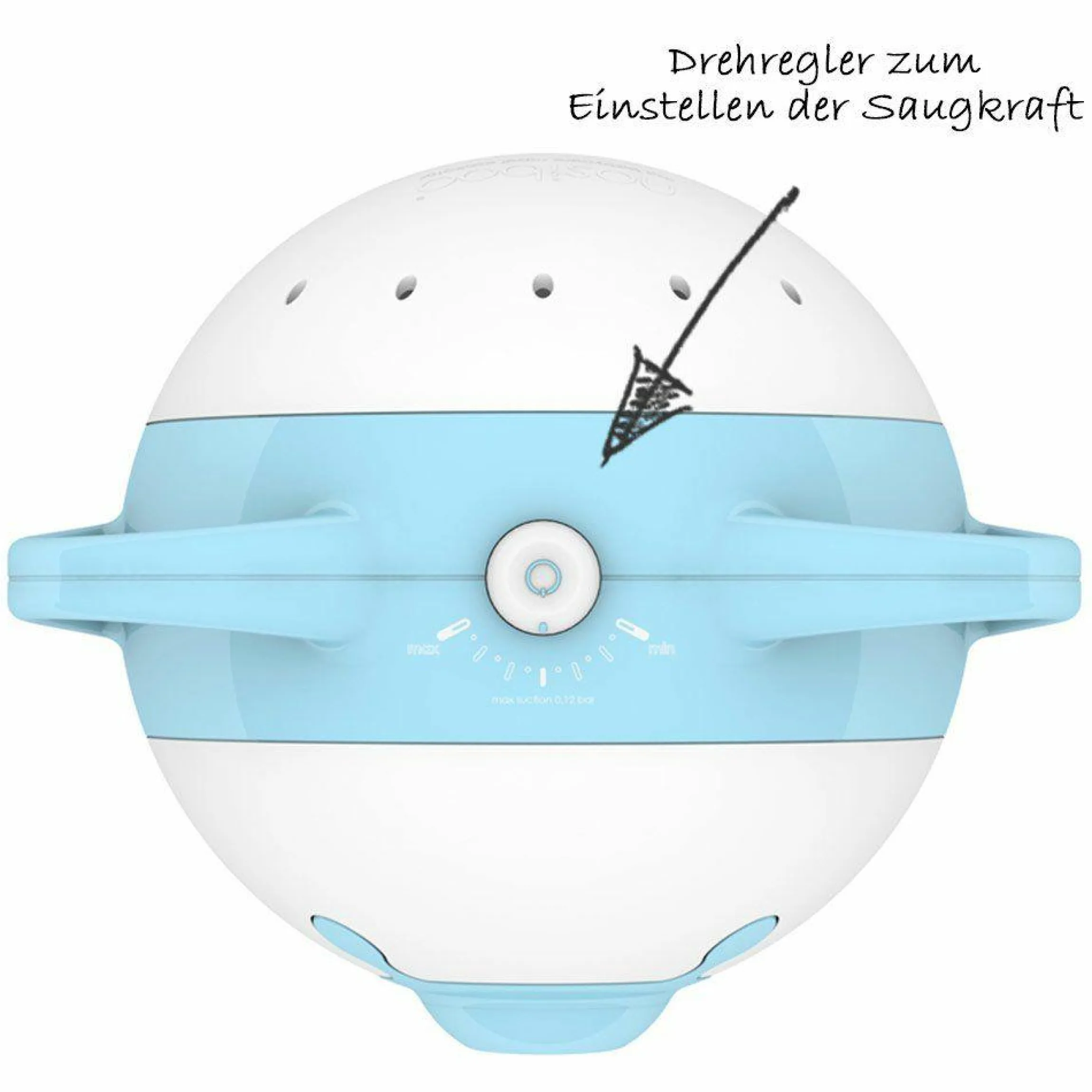 Elektrischer Nasensauger Pro - Blau