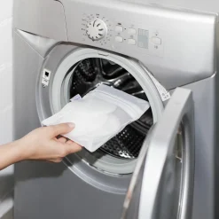 8er Pack Waschbare Stilleinlagen Mama inkl. Wäschenetz - Weiß
